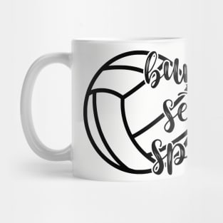 Bump Set & Spike Volleyball Mug